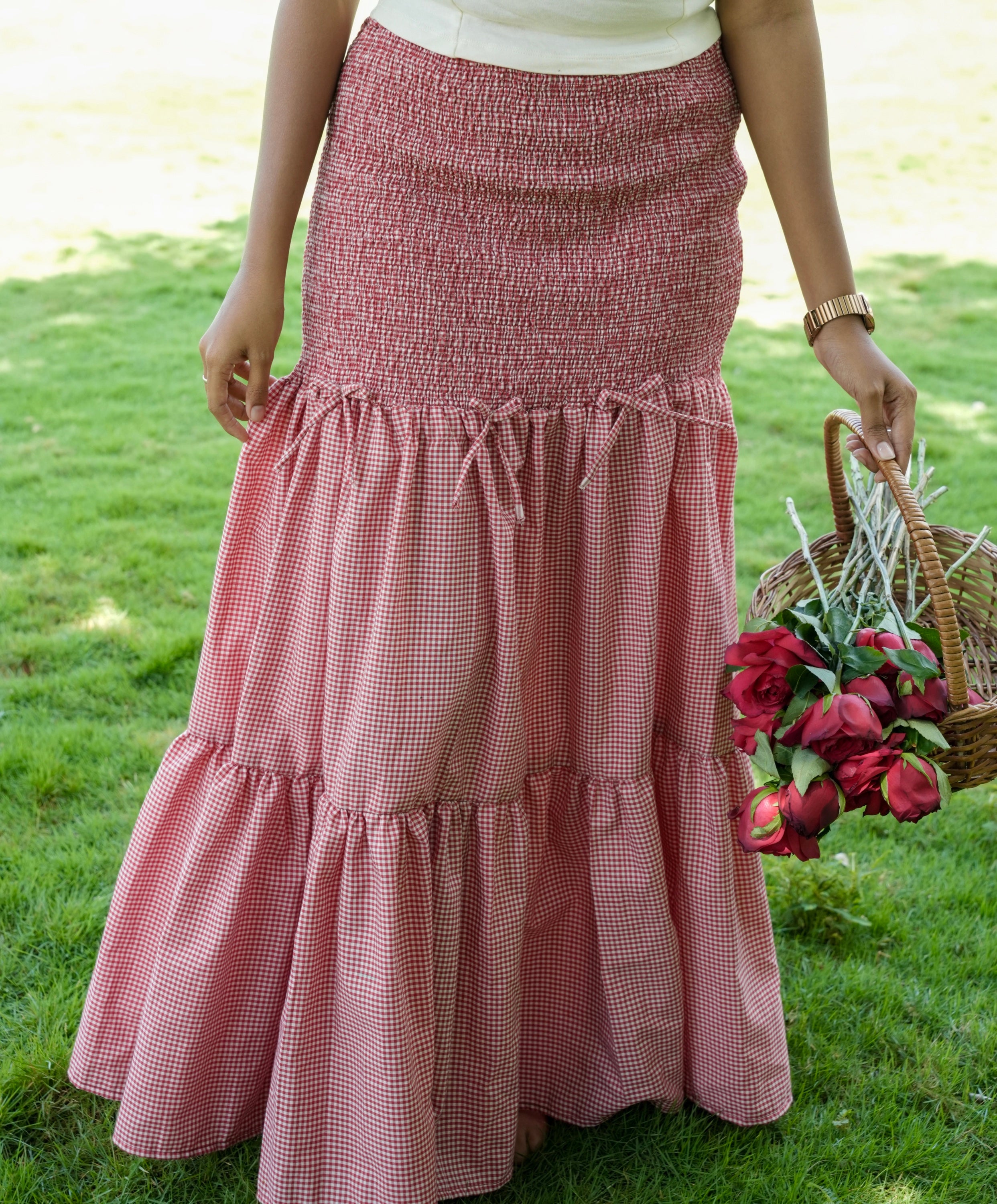 Cherry Picnic Skirt