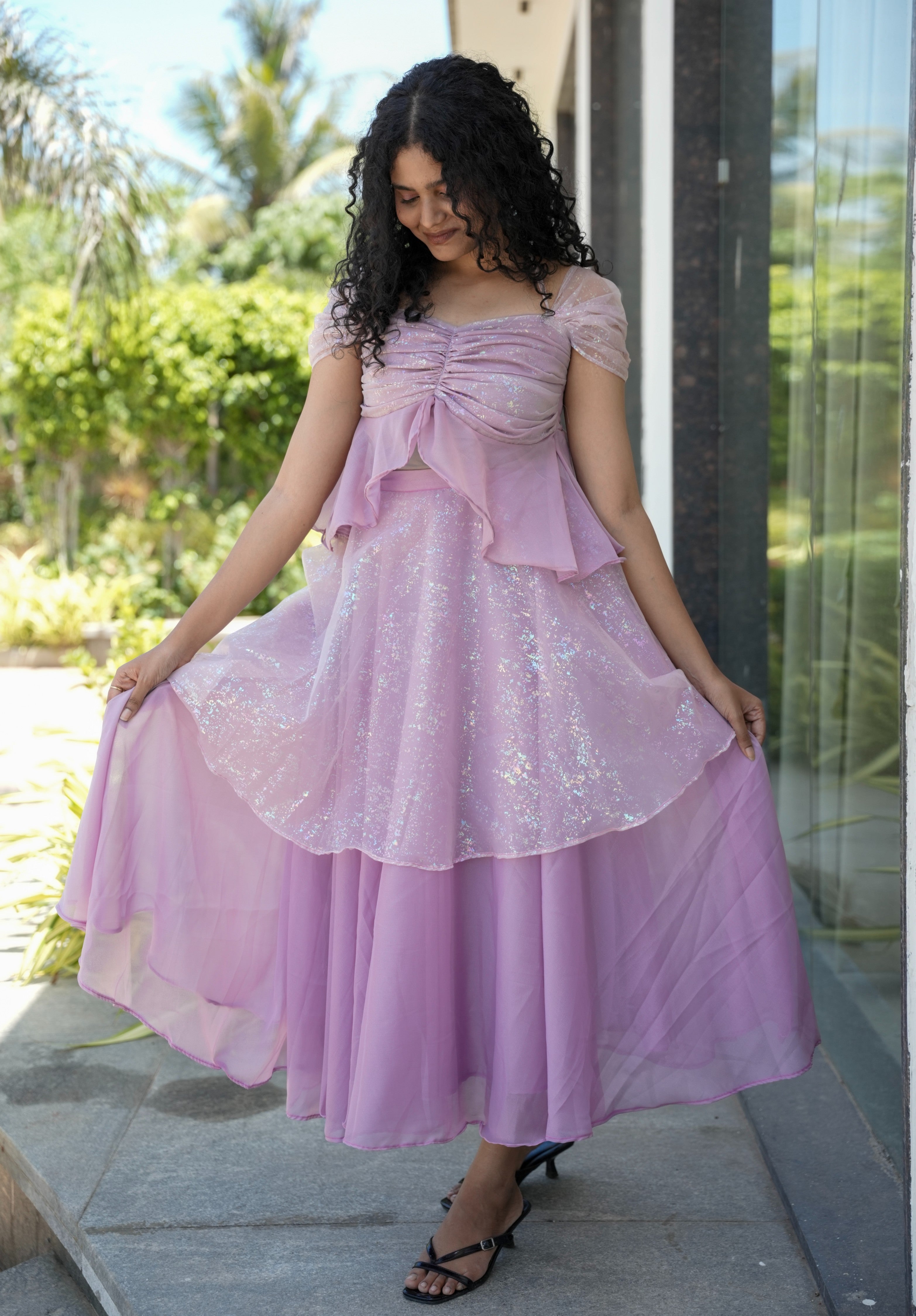 Wisteria Mauve Set