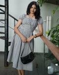 Alba Gingham Gown