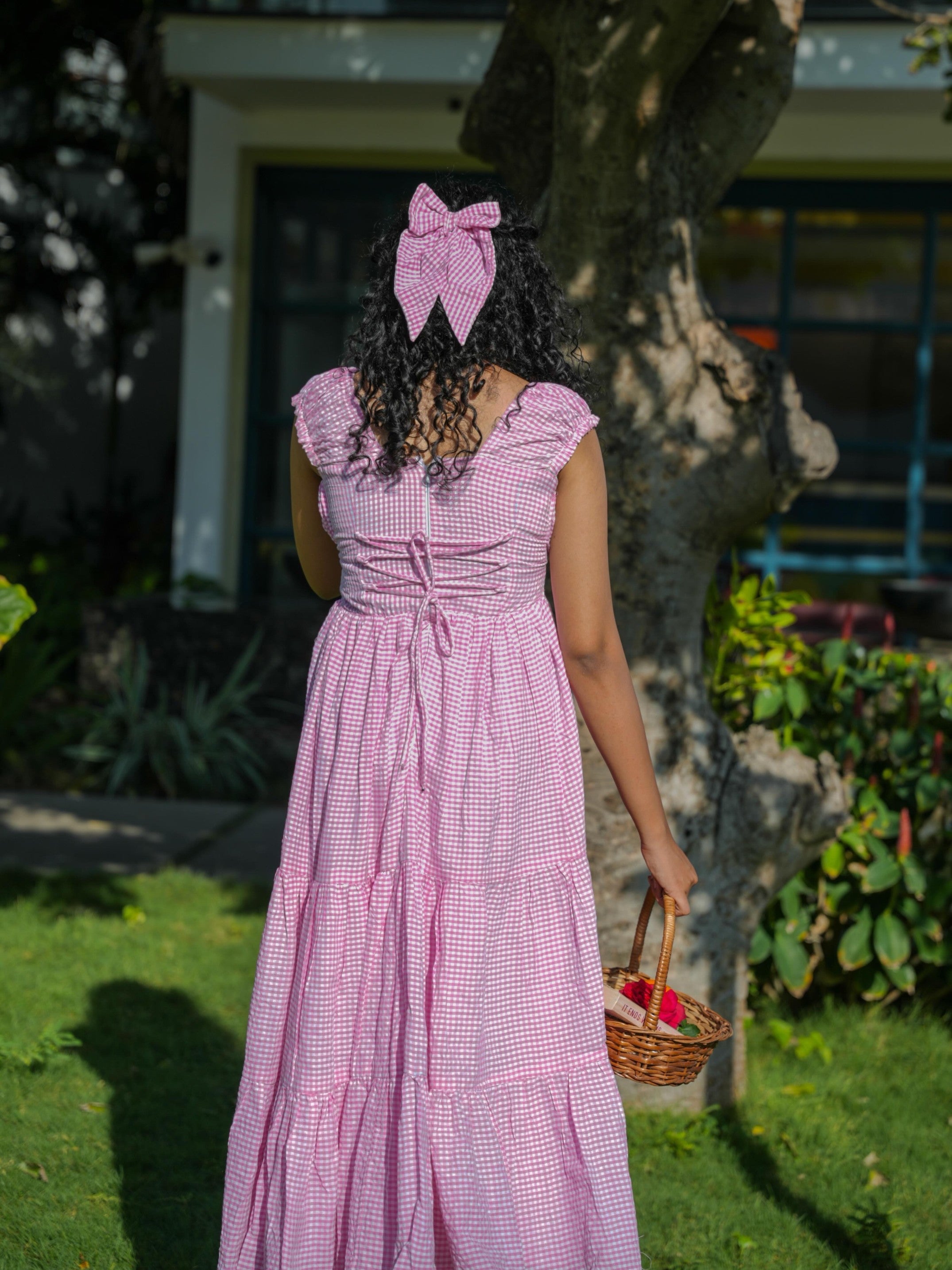 Meadow Gingham Gown