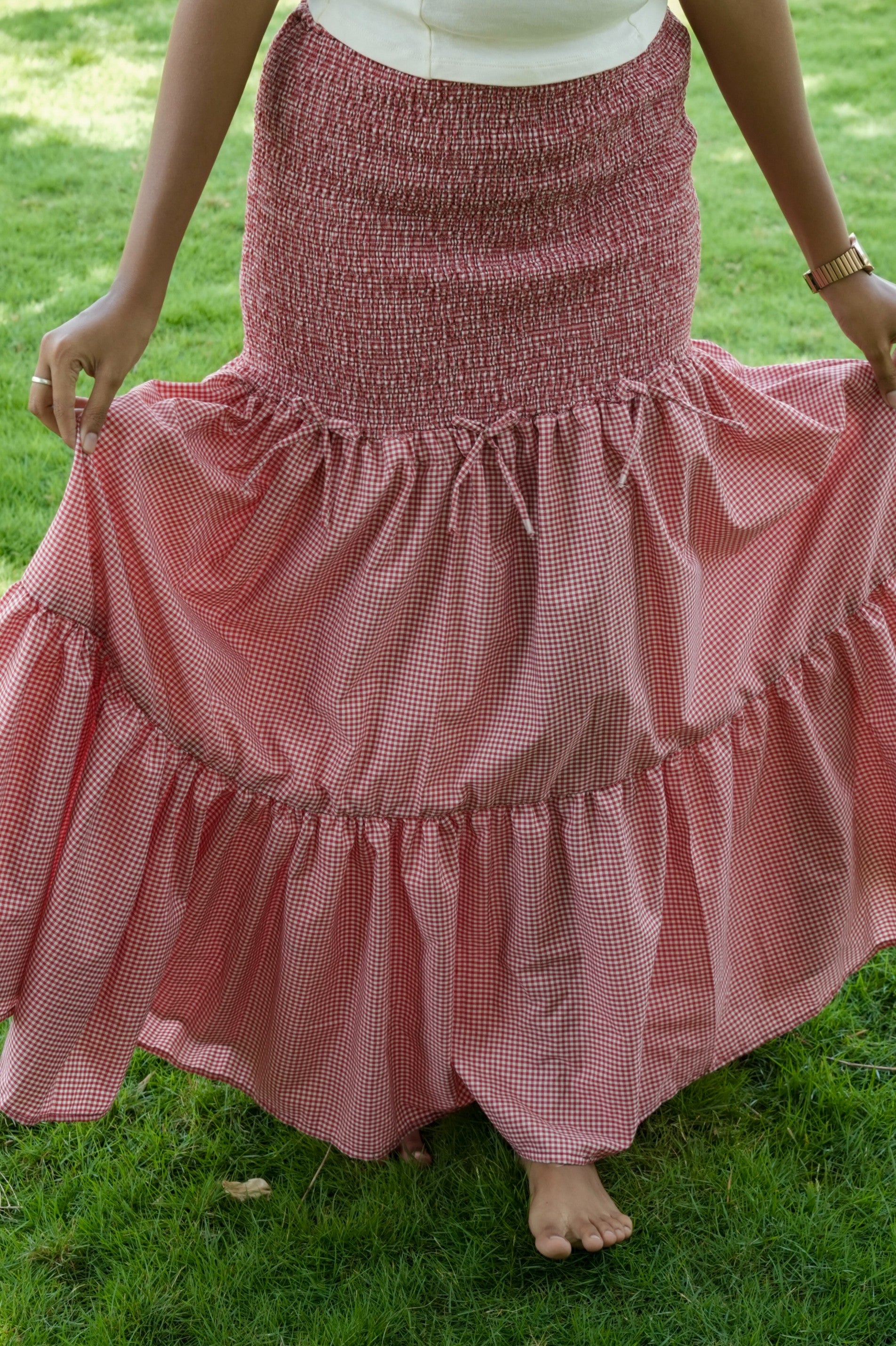 Cherry Picnic Skirt