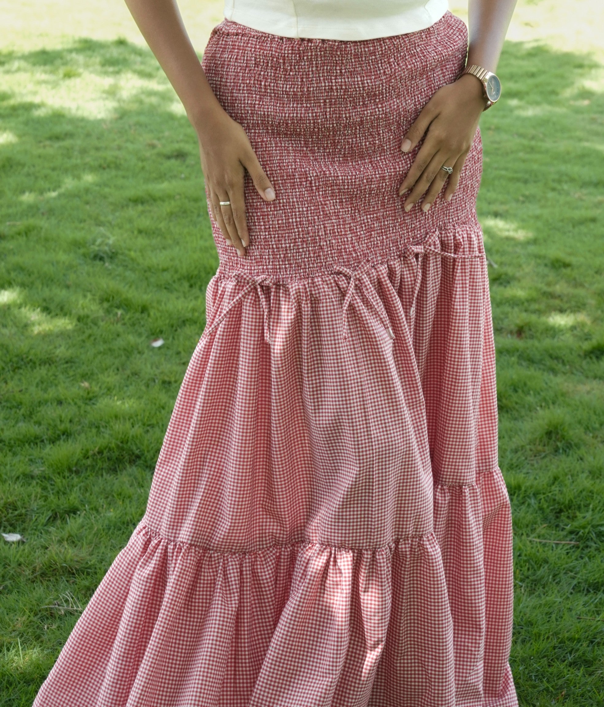 Cherry Picnic Skirt