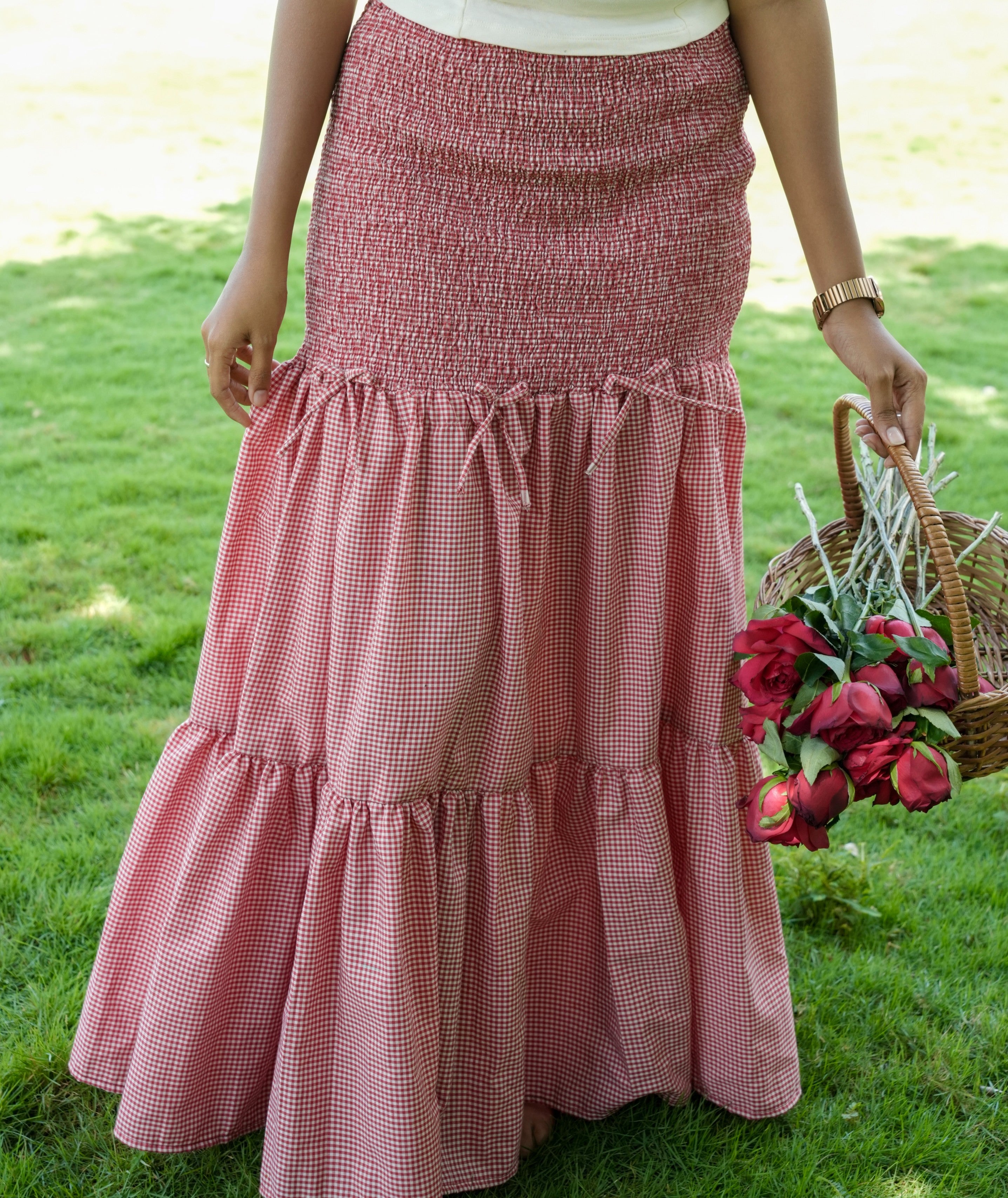 Cherry Picnic Skirt