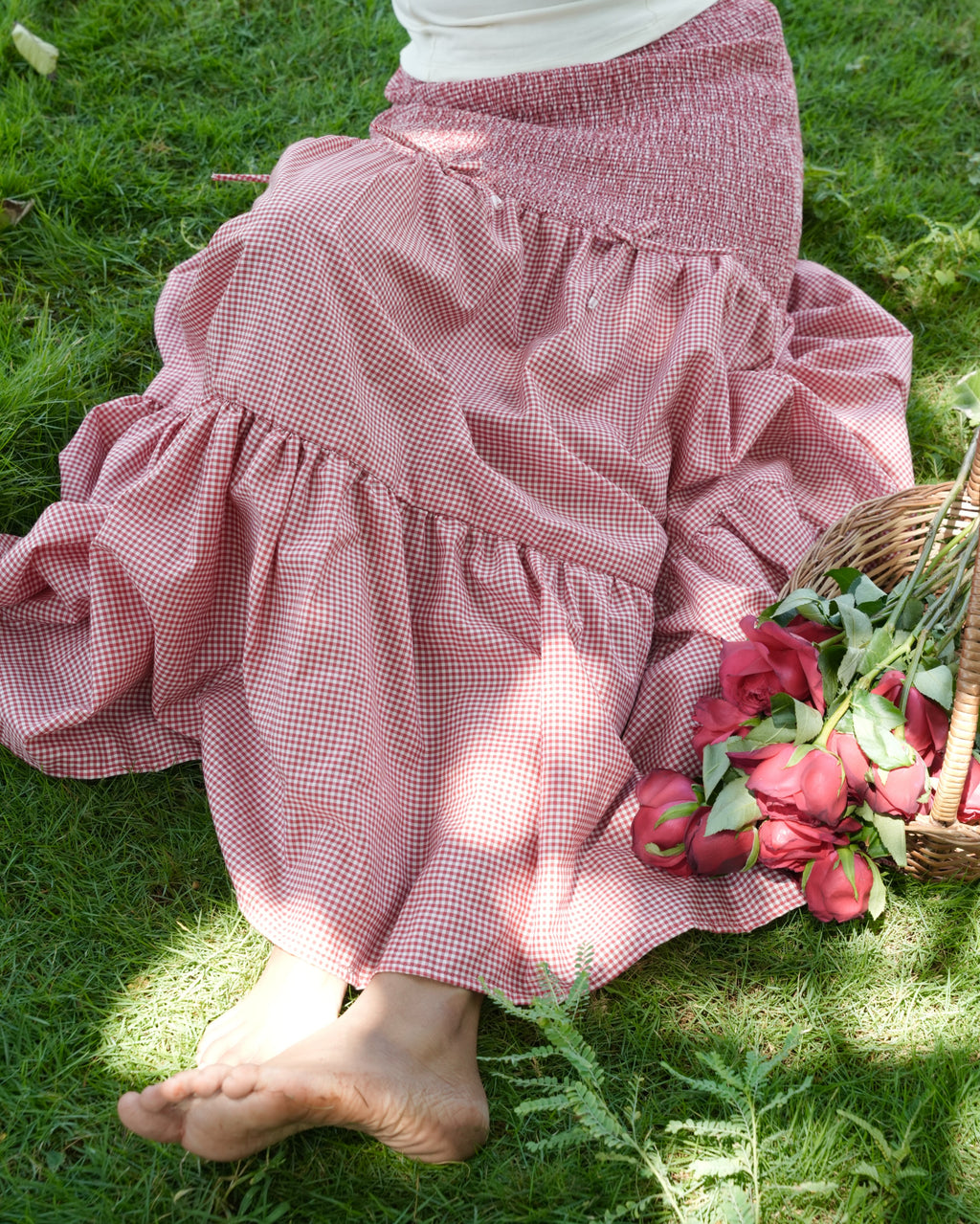 Cherry Picnic Skirt